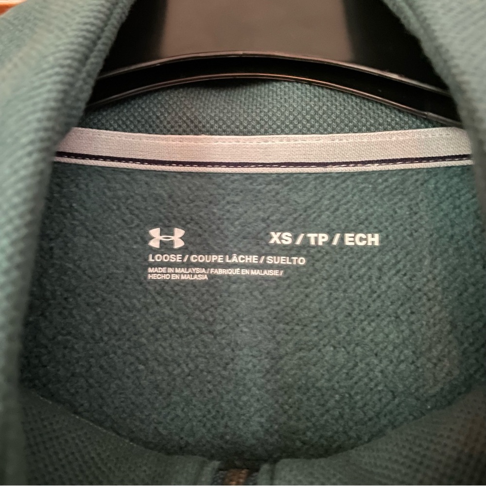 Under Armour Half Zip Cropped Pullover Sweatshirt - image 6